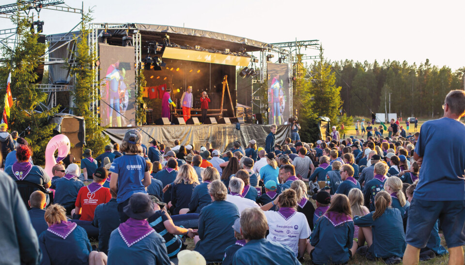 – Vi hoppas och tror att det här lägret blir viktigt för många ur olika perspektiv, säger Atle Svanberg, scoutkoordinator inom ungdomsförbundet Equmenia.