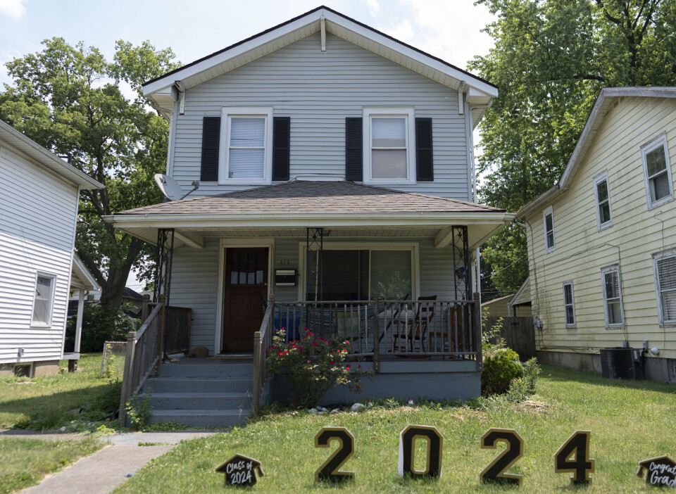 Huset i Middletown, Ohio, där senatorn och 'Hillbilly Elegy'-författaren JD Vance växte upp.