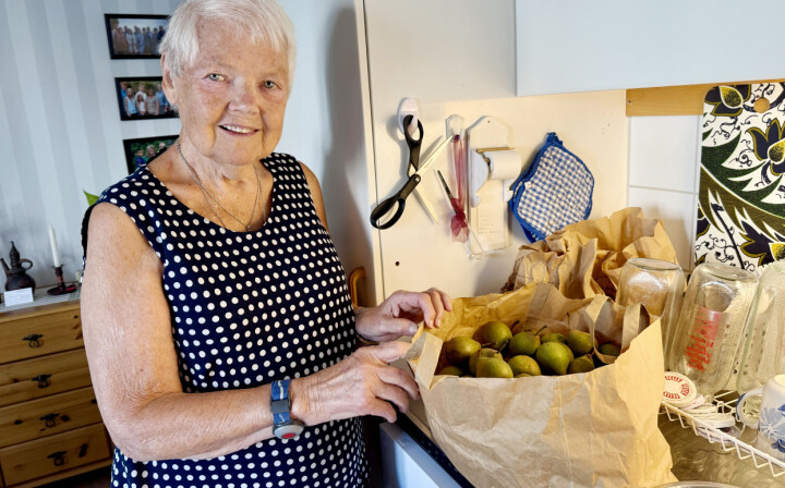 Hjördis, 86, vägrar låta någon vara ensam: ”Jag bara går hem till dem”
